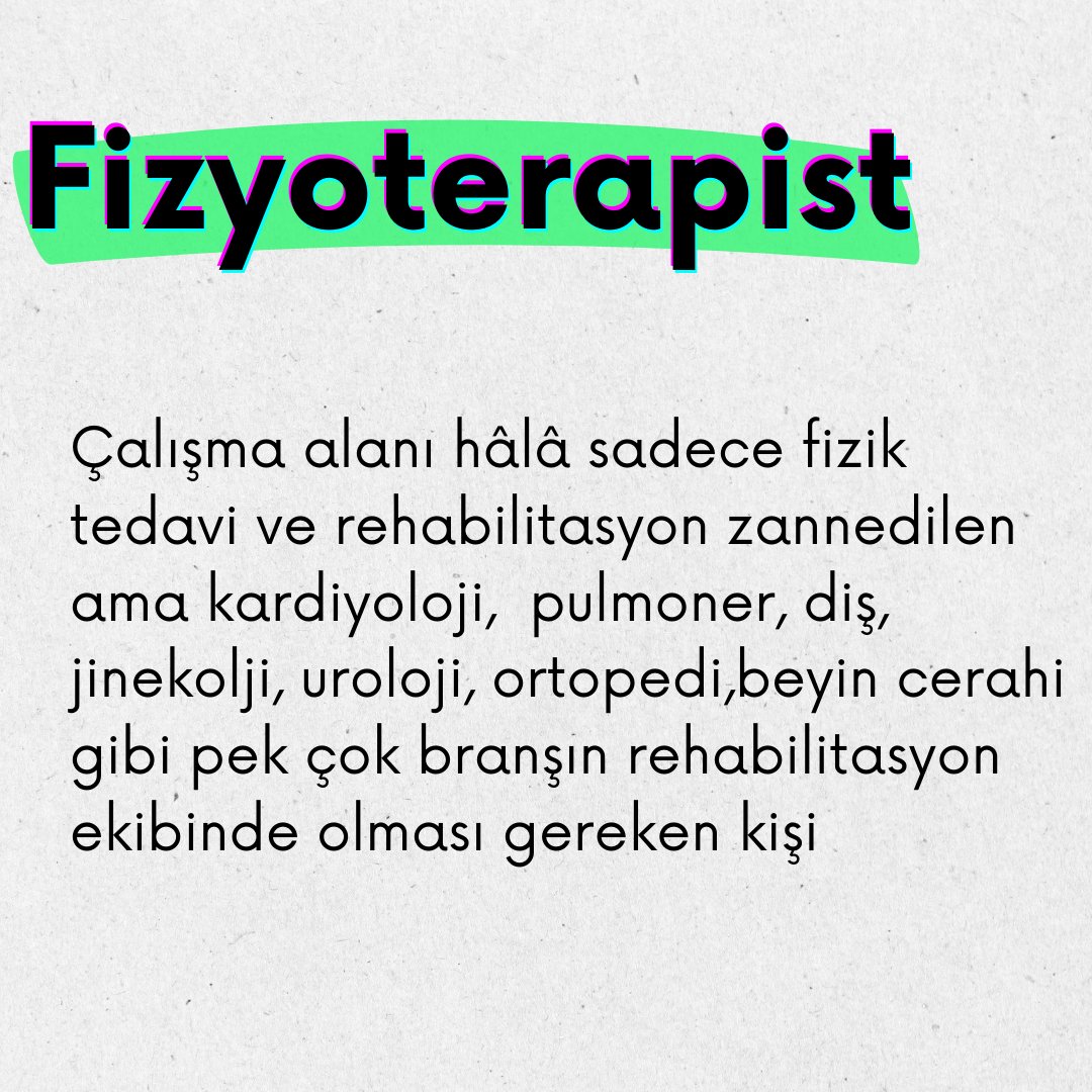 Halk sağlığında fark yaratabilmek için fizyoterapistler 
#AnkaradaBuluşuyoruz