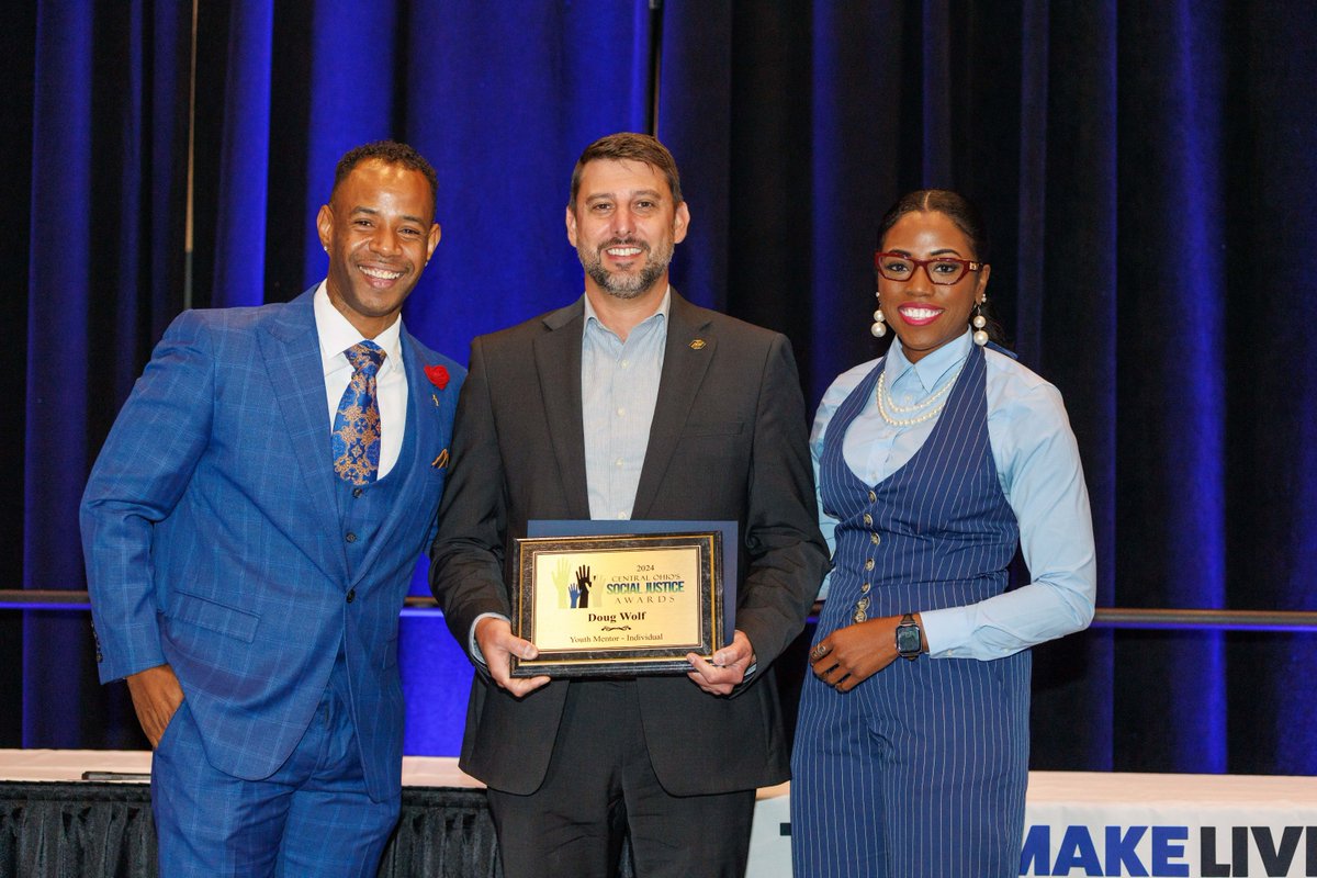 🎉 We're thrilled to celebrate our CEO Doug Wolf, honored as a 2024 Central Ohio Social Justice Award winner! 🙌 🌟 #SocialJusticeAwards #LeadershipInAction #GreatFutures