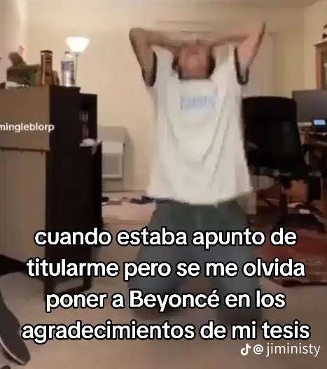 ivancamargof's tweet photo. Muero con los memes de beyonce 😭 https://t.co/gSrX49Rbiw