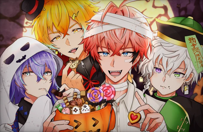 バイト組ハロウィン#にじさんじフォーシーズン 