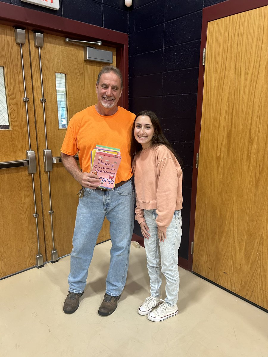 Today we celebrate National Custodian Day! BHS is beyond lucky to have Mr. V with us every day. He is one of the most friendly and welcoming people on our campus, and he is overly attentive to the needs of our building. Our second shift custodians are irreplaceable, too!