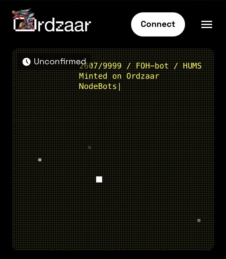 nodebotsBTC's tweet image. We were born at Ordzaar. Bleep.