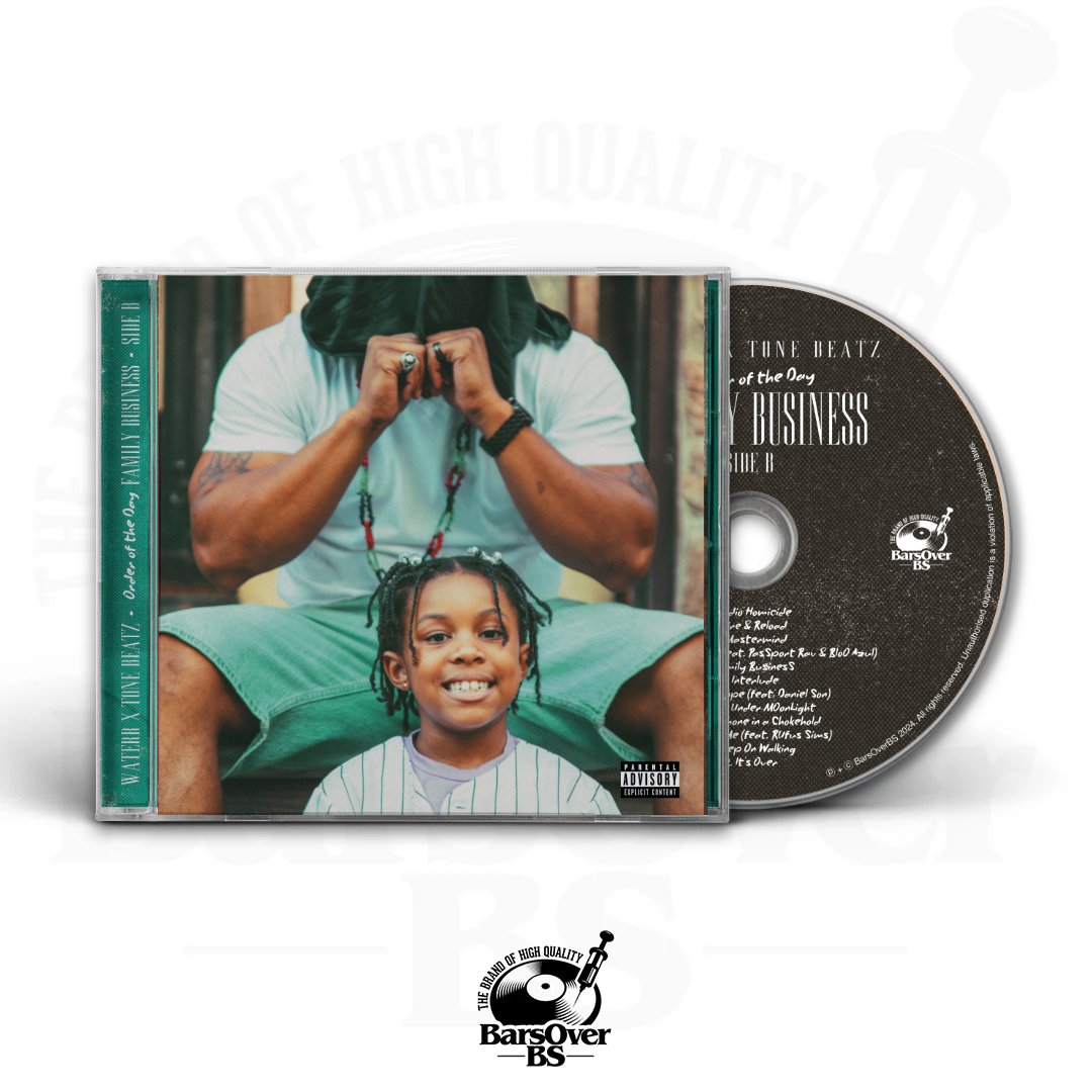 TheRealWateRR's tweet photo. Only a handful of Jewel Cases remain for #OrderOfTheDay #FamilyBusiness #SideB available at https://t.co/6kqYxAFNyc 

#WateRR #ToneBeatz #HipHop #Highquality #Rap #BarsOverBS #WorkDontStop #RenaissanceOfTheCulture #BestOfTheBest https://t.co/w6hnvUikP1