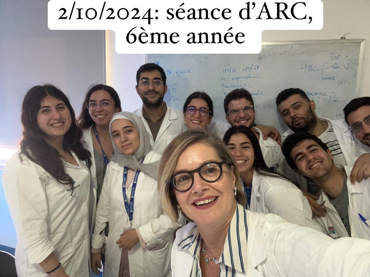 Not easy to maintain teaching and medical education standards in our current situation but we will pursue our mission!
My thoughts with all lebanese students, teachers and professors who are struggling to keep up these days. You are true heroes! #USJ #neuro #LebanonUnderAttack