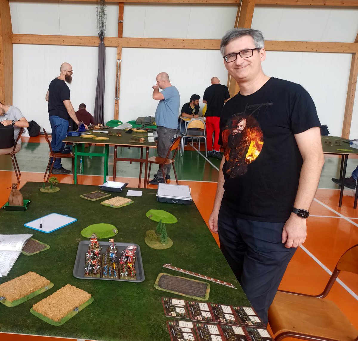 mfprysl's tweet image. I had a lovely, nerdy weekend, playing a historical miniature wargame.