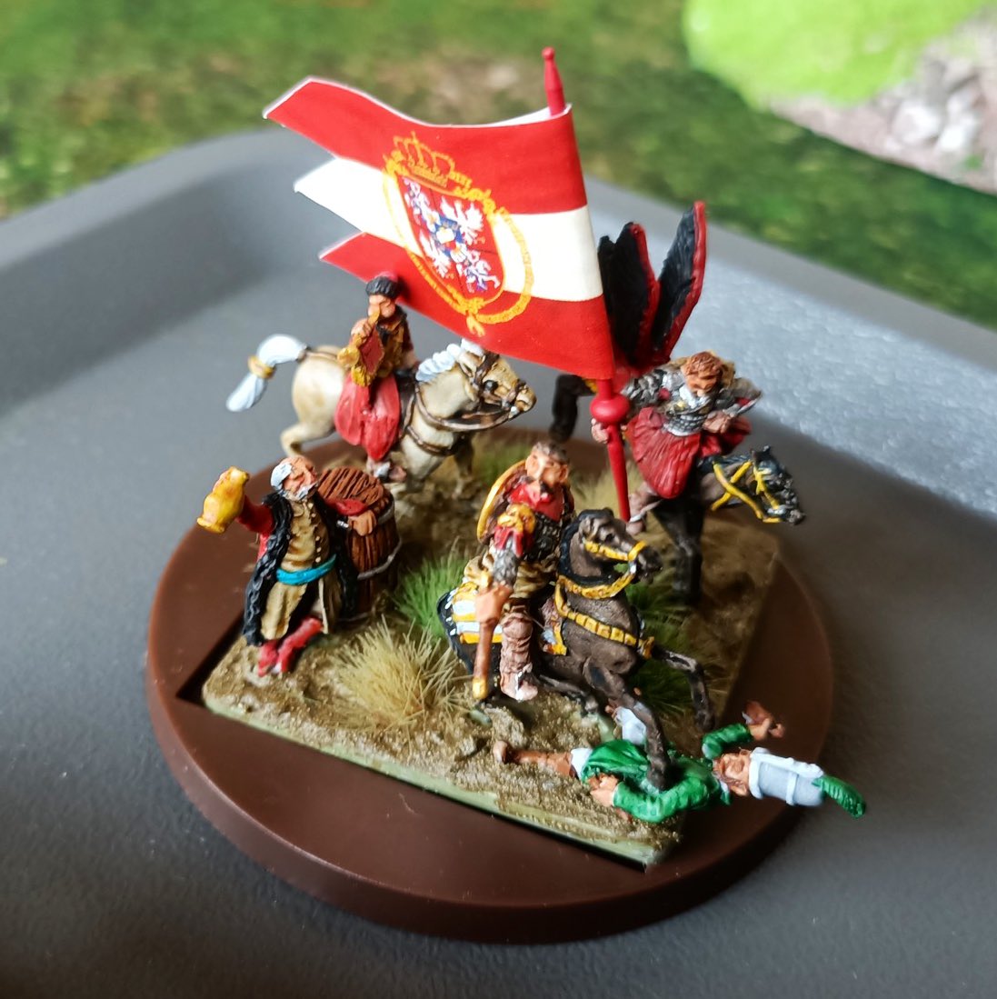 mfprysl's tweet image. I had a lovely, nerdy weekend, playing a historical miniature wargame.