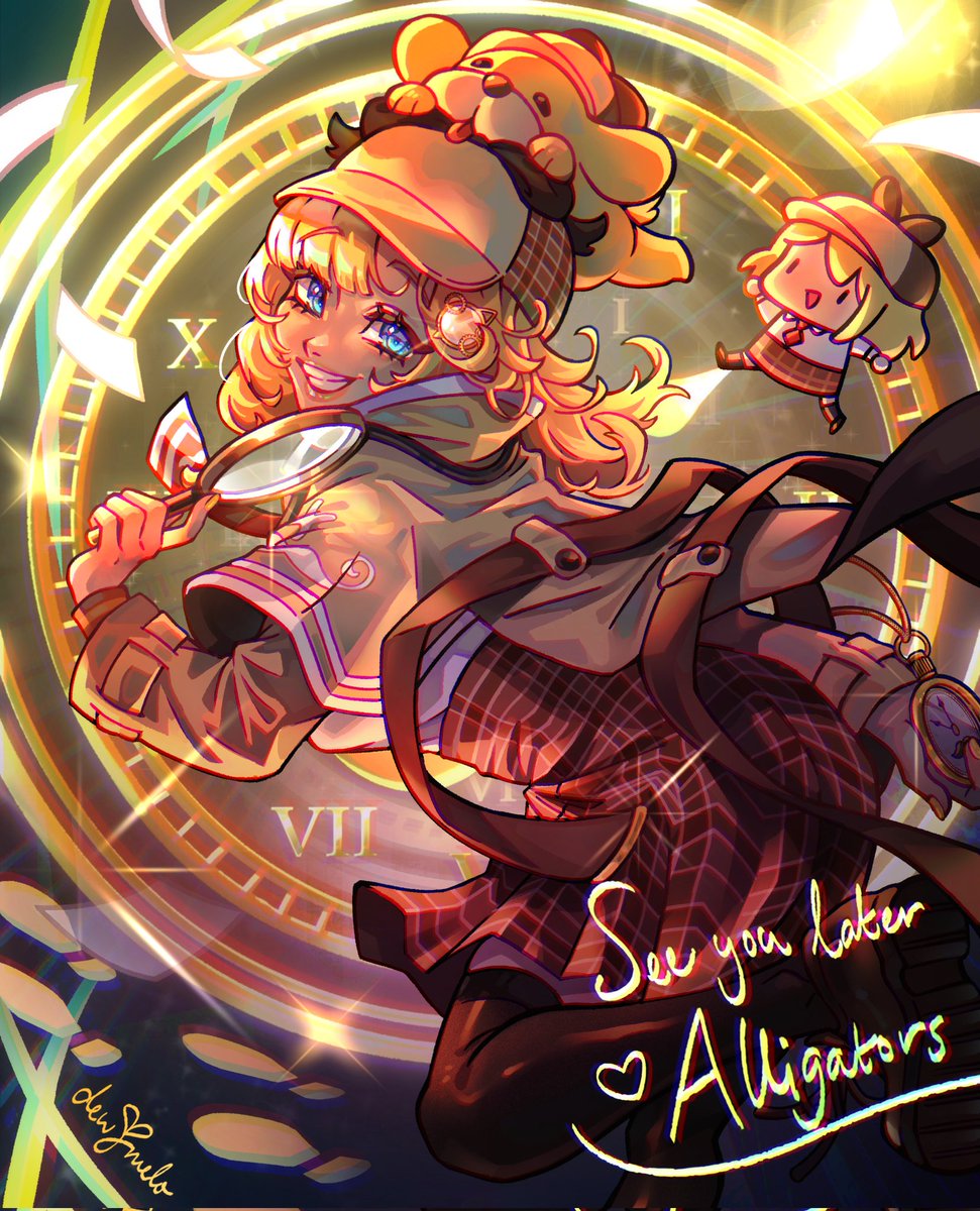 Case closed.. for now! Thank you for everything Ame 💛🔍🐶🥹 HoloMyth 5ever!!
#ameliaRT