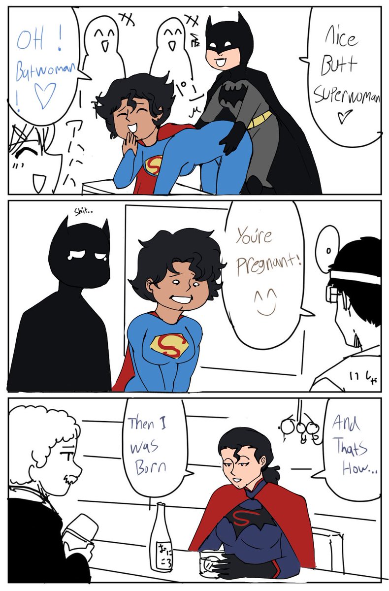 ladybatart's tweet photo. Wanted to try this
#superbat #superwoman #batwoman #brucewayne #clarkent #superman #batman #earth11 https://t.co/HmgHROqOmf