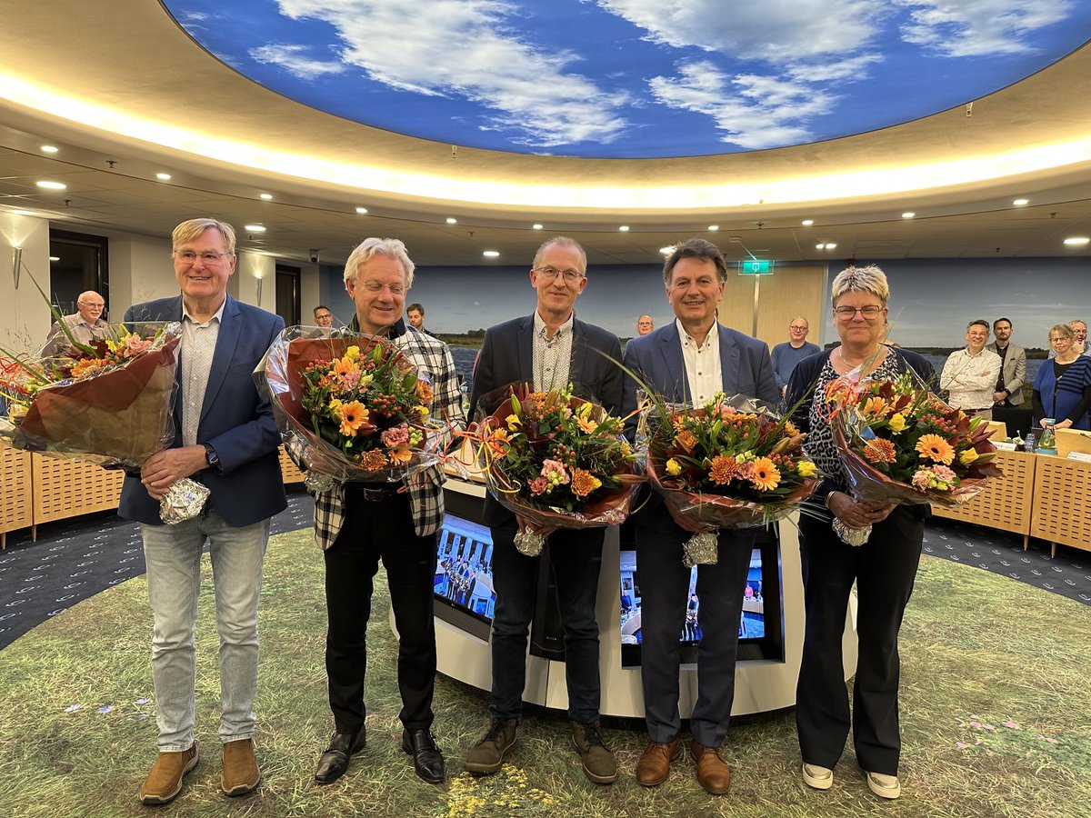 In de vergadering van ons algemeen bestuur zijn vandaag fractieopvolgers officieel geïnstalleerd. Zij nemen deel aan commissievergaderingen en kunnen zo ervaring opdoen in ons waterschapsbestuur.