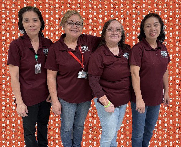 Today, on National Custodians Day, we celebrate the heroes who make our school shine. They're first to arrive, last to leave, and tackle messes others shy from. Truly superhuman! Thanks Ms. Laura, Ms. Maria, Ms. Hang, and Ms. Ti, for your dedication. #CelebrateKISD #EagleSoar