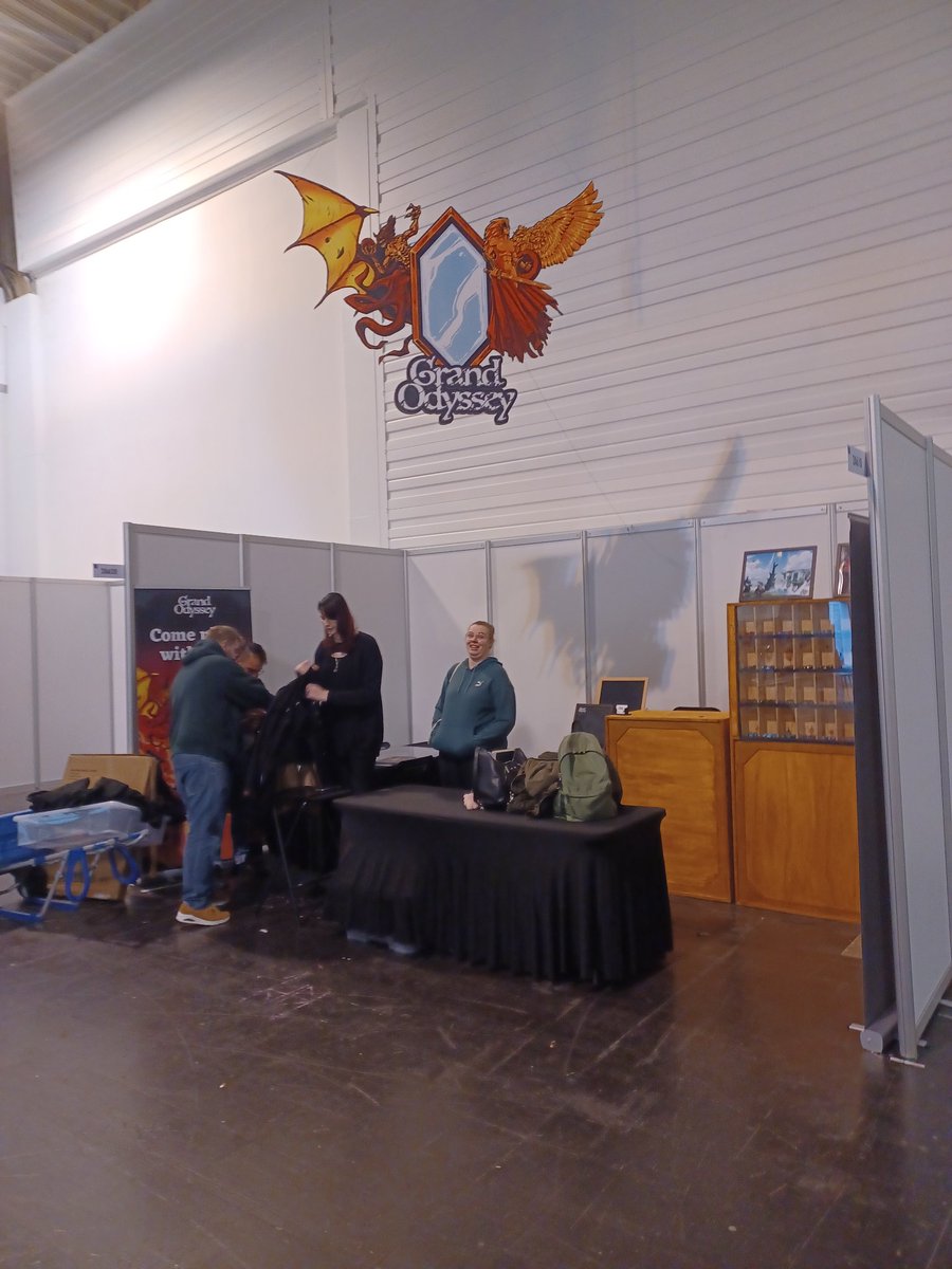 SacredfireGames's tweet photo. We are ready for #SPIEL24 #Spieleapp hope to see you at hall 2 2A610! https://t.co/FZpfAgVebR