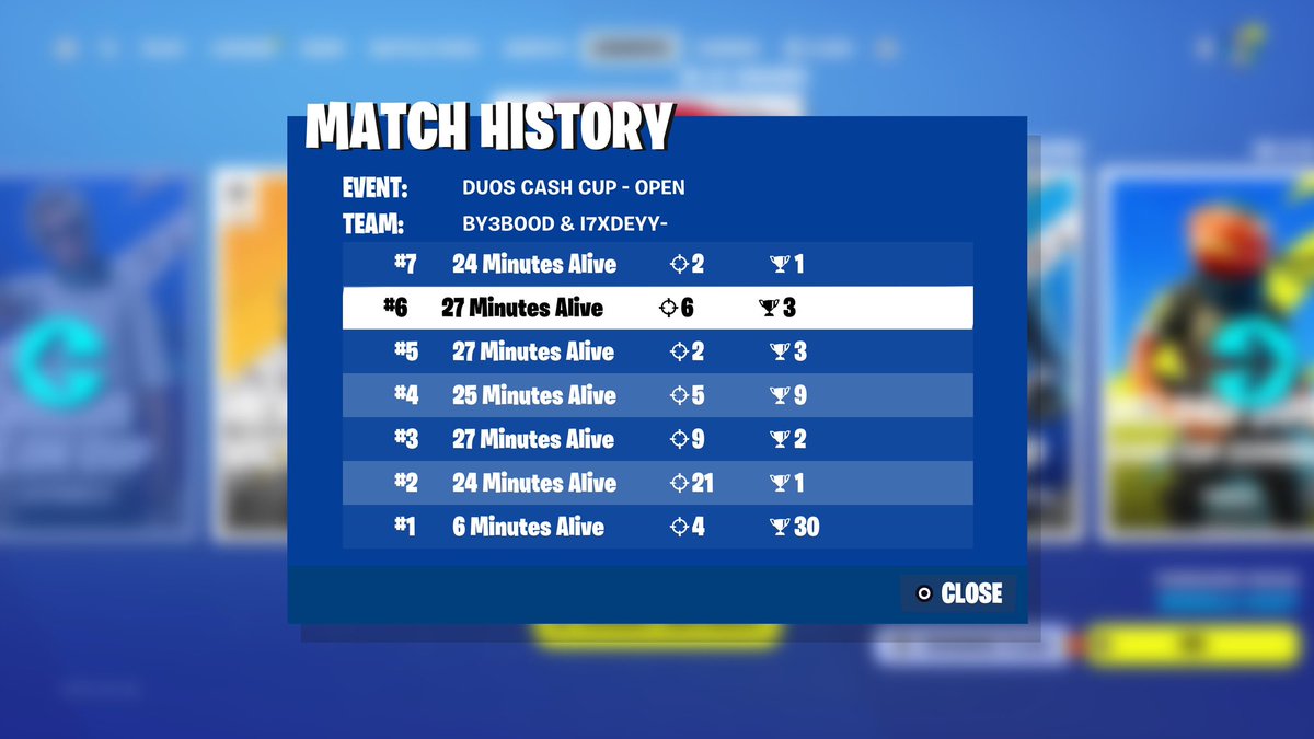 Cc Winner 🥇 W @3__kz 
Clean Match History 
<a href="/TulsaEsports/">Tulsa Esports</a>