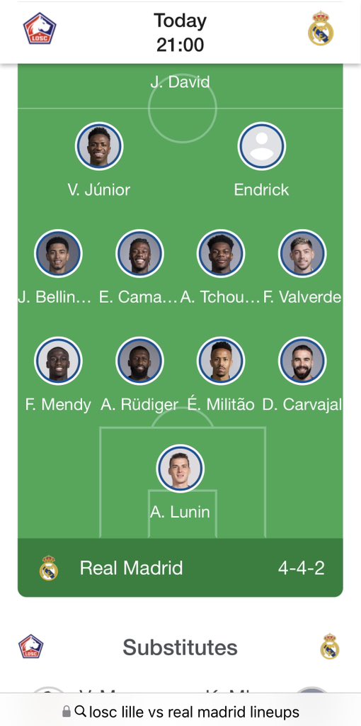 optimiststudent's tweet photo. What result are u expecting today from this team..

What changes you think to be made for today’s match???

#RealMadrid #HalaMadird #RMLOSC https://t.co/gmxPJYJ1ia