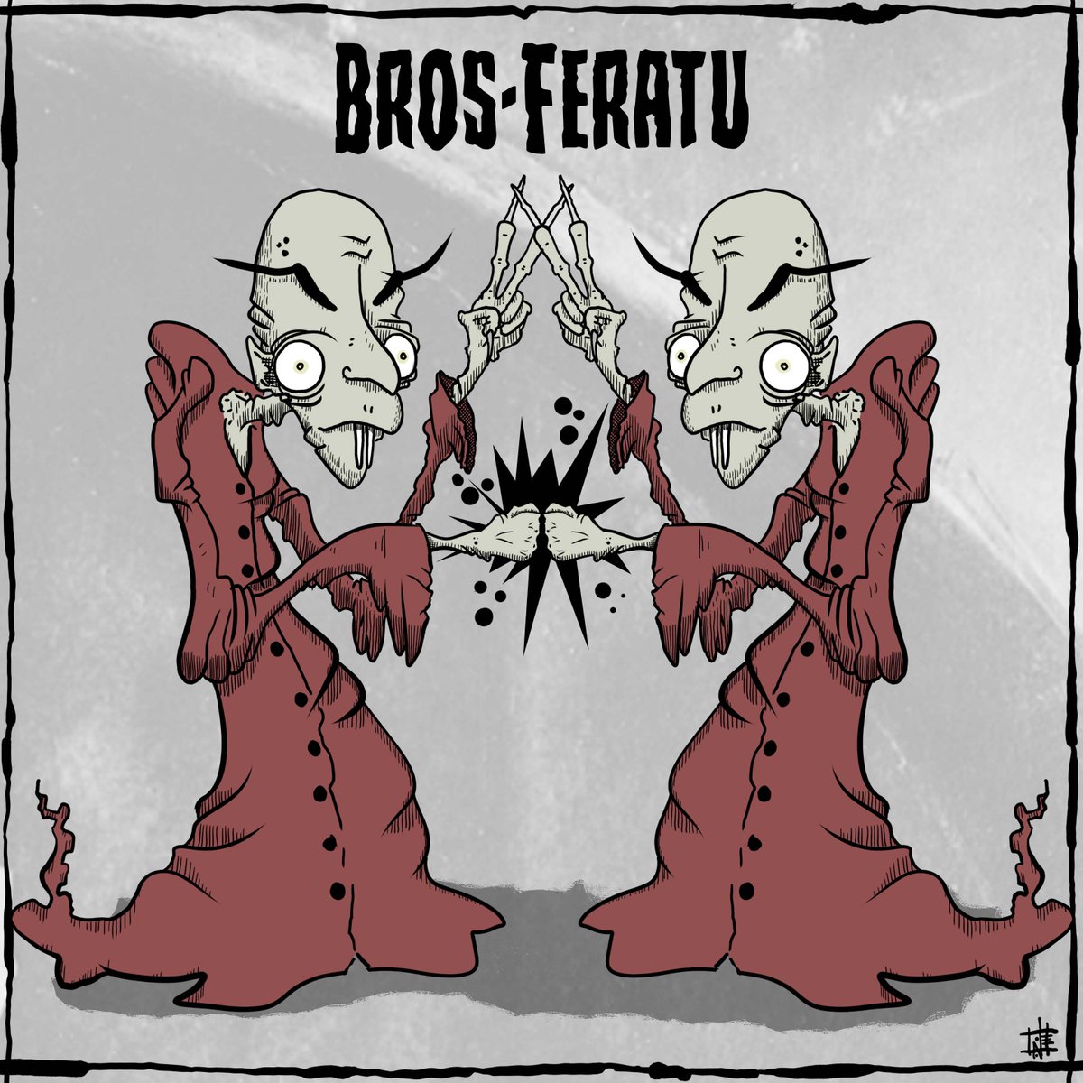 Is it a stupid pun? Yes. 
Is it the stupidest pun? Also yes. 

But it's spoopy season, let a thousand Nosferatu puns bloom!