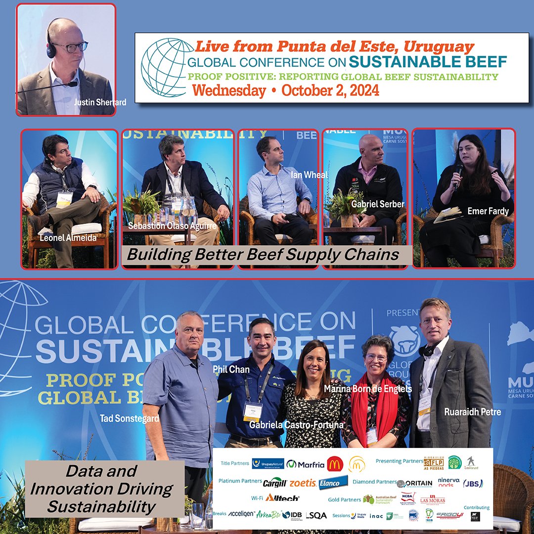 The Global Conference on Sustainable Beef presented many panel discussions with many people with many points of view from many places. Two outstanding panels discussed beef supply chains and innovation.