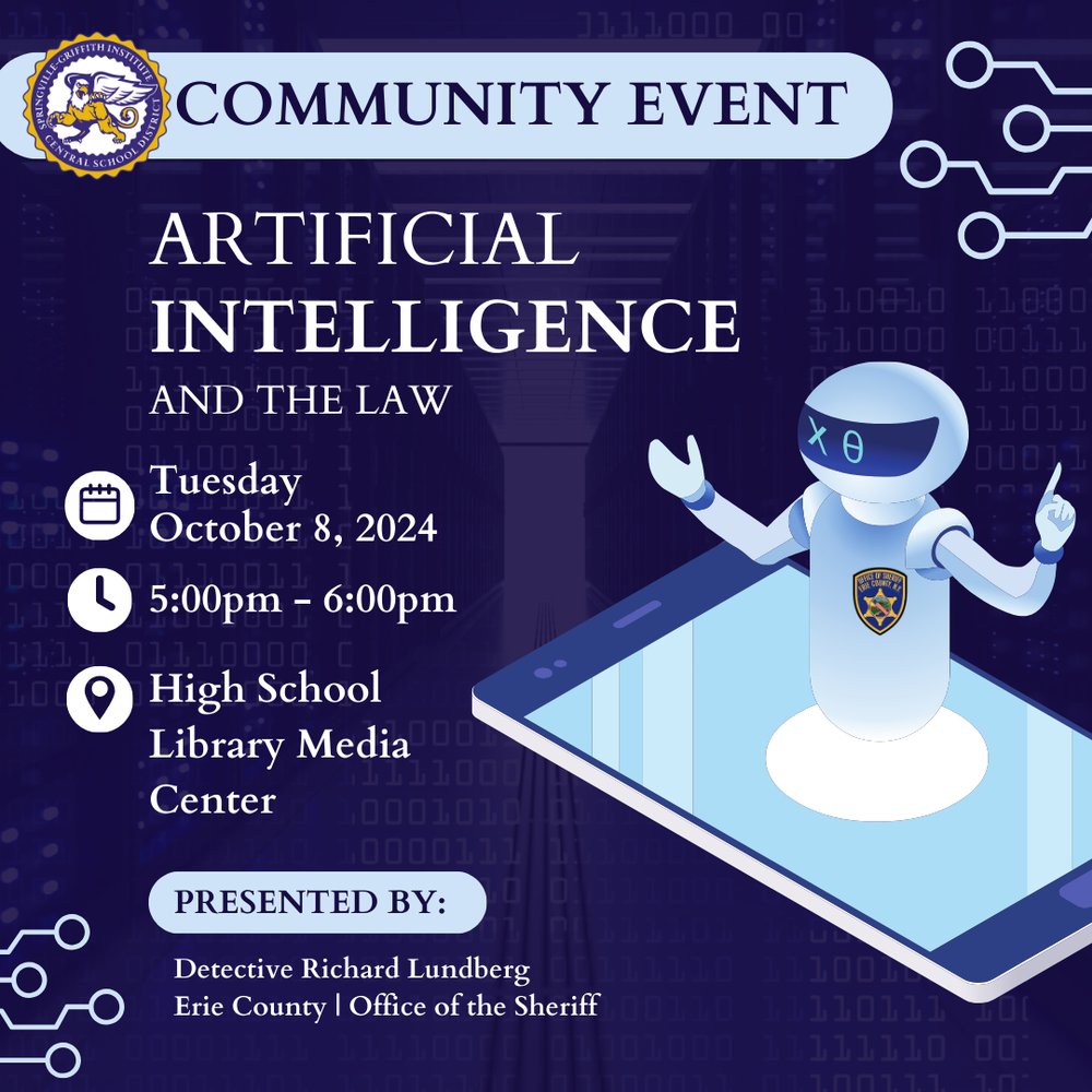 Artificial Intelligence and the Law - Community Presentation springvillegi.org/o/sgicsd/artic…