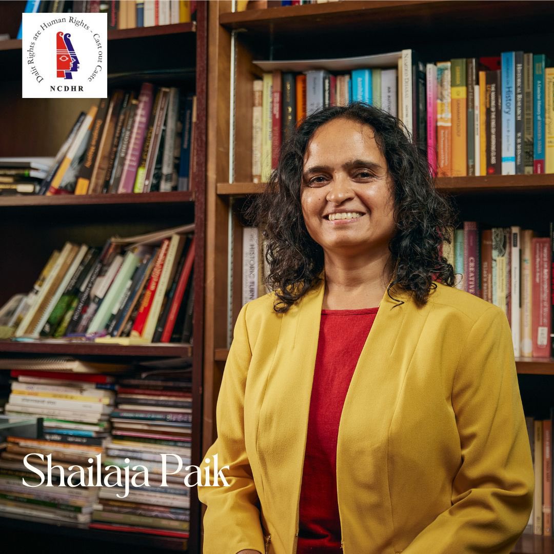 DalitRights's tweet photo. Huge congrats to Shailaja Paik for the well-deserved MacArthur Fellowship! Her incredible research on caste, gender, and sexuality is bringing much-needed attention to the struggles and resilience of Dalit women. This is a win for all of us fighting for equality! 🎉✊🏽 #Caste https://t.co/i468QJIfUL