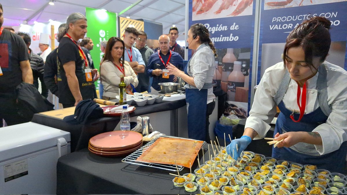 Segunda jornada en Espacio Food &amp; Service potenciando productos de la pesca artesanal y acuicultura a pequeña escala de la Región de Coquimbo con el apoyo de <a href="/corfocoquimbo/">Corfo Coquimbo</a> <a href="/gorecoquimbo/">Gobierno Regional de Coquimbo</a> y <a href="/CORECoquimbo/">CORE Coquimbo</a>