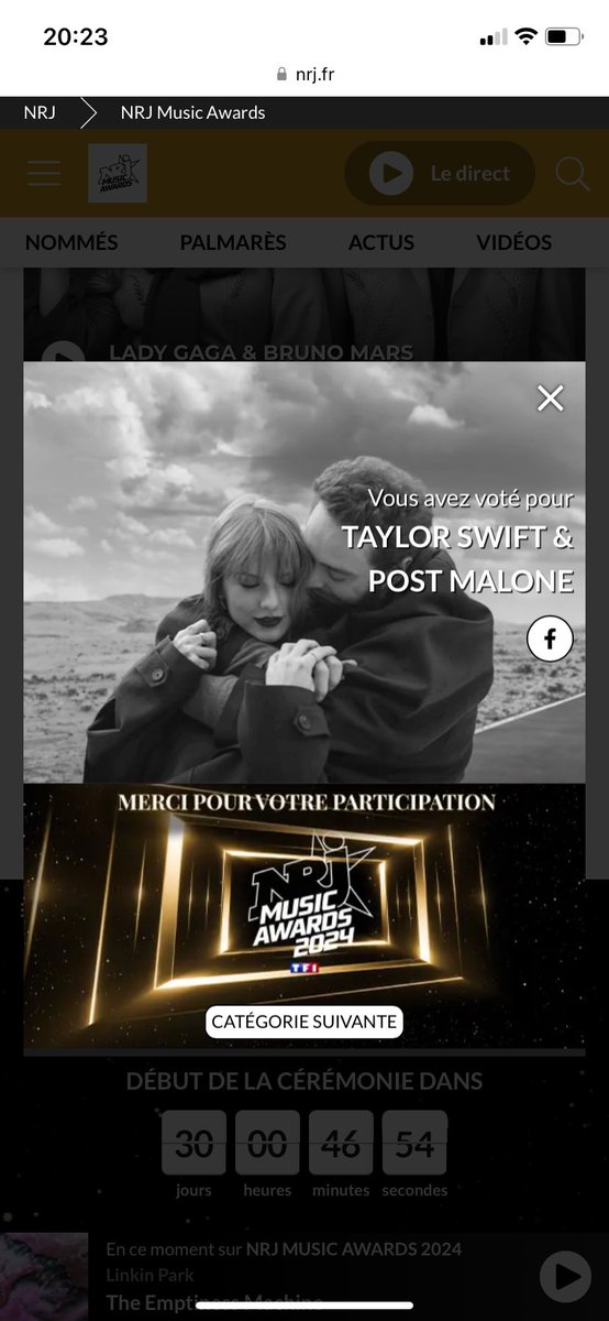 CecileMe's tweet photo. @TSwiftFranceFan #TaylorNMA Merci pour ce concours ! https://t.co/jjrFX43pSt