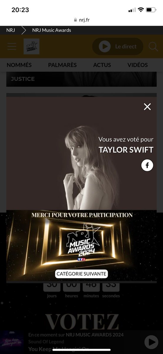 CecileMe's tweet photo. @TSwiftFranceFan #TaylorNMA Merci pour ce concours ! https://t.co/jjrFX43pSt