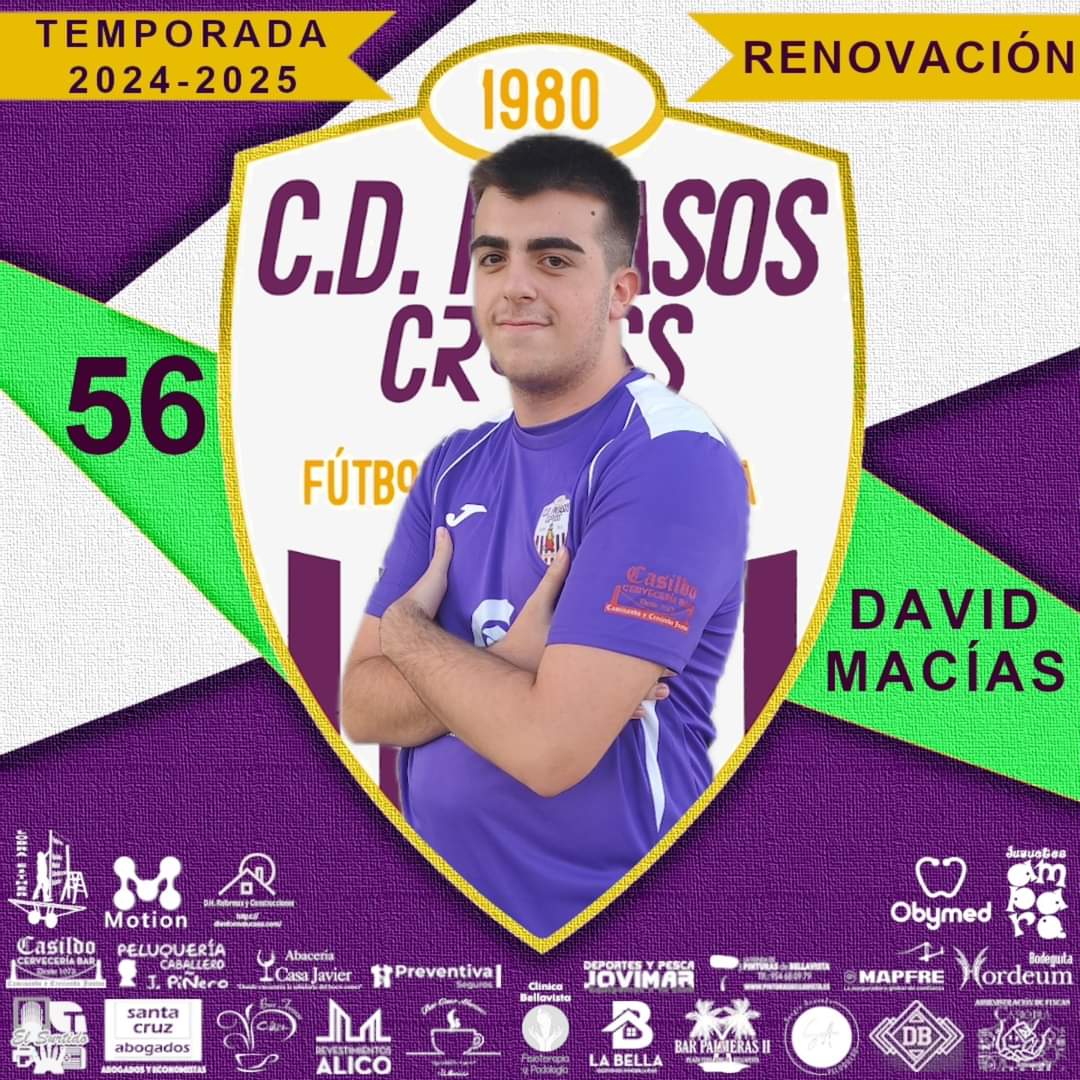 PayasosCrouss's tweet photo. CADETE FEDERADO | La segunda renovación de nuestro equipo Cadete de RFAF es la de David Macías, otro jugador con trayectoria en nuestra casa, suma más de 7 años vistiendo la camiseta violeta. Nuestro pívot ha sido todos los años una pieza clave 💜💪🏻

#payasoscrouss #bellavista https://t.co/fTD0XTijxc