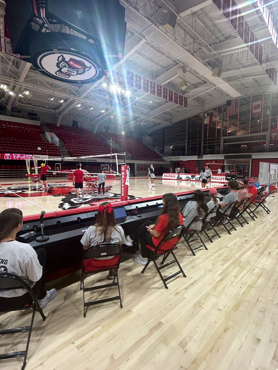 StudentWolfpackClub (@ncsu_swpc) on Twitter photo THANK YOU to <a href="/PackVball/">Wolfpack Volleyball</a> for letting a few of our top SWPC members attend practice yesterday! 🏐🐺
⏱️NEXT VOLLEYBALL MINUTE EVENT: OCT. 11th vs. UNC⏱️ THANK YOU to <a href="/PackVball/">Wolfpack Volleyball</a> for letting a few of our top SWPC members attend practice yesterday! 🏐🐺
⏱️NEXT VOLLEYBALL MINUTE EVENT: OCT. 11th vs. UNC⏱️
