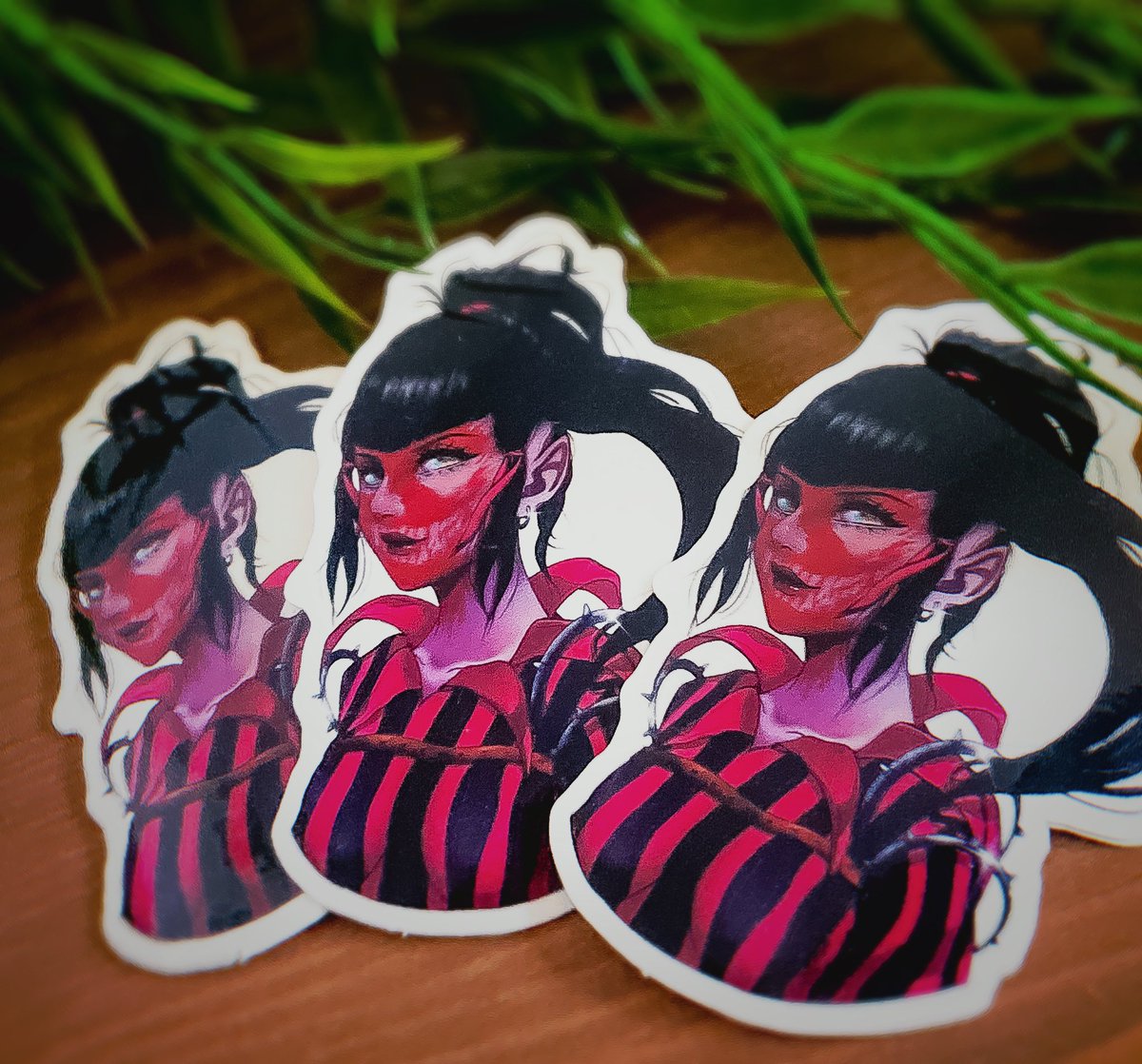 LeylineLich's tweet image. 🗡️🩸 Massacre Girl 🩸🗡️

My stickies arrived! I am currently updating my Kofi so I’m able to sell them, I will also be hosting a give away in the next few weeks 🖤
They look so good I’m so happy ♥️