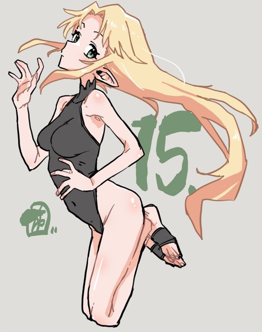 何日続くかな?今日は跳ぶエルフさんでした。 