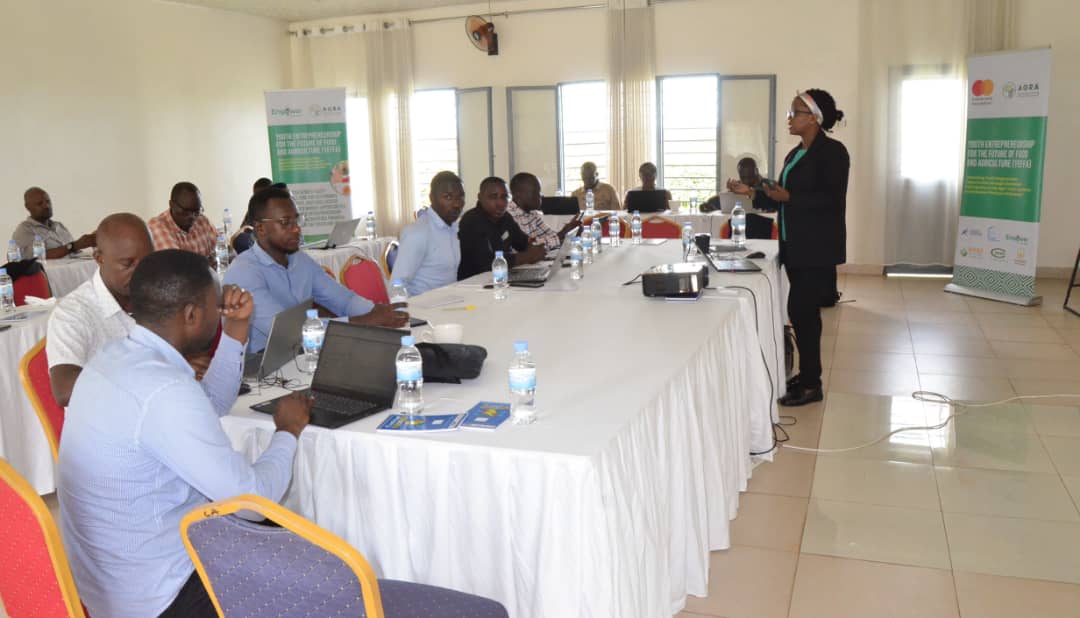 AgaciroPress's tweet photo. Day 2 of training, participants gained crucial knowledge on preventing sexual harassment, sexual abuse, and how to take action. For the #YEFFAProjectโs success, gender equity in agriculture is essential. @AGRA_Africa @EmpowerRwanda , @RwandaEast @Ak_Access @YEAN_Agro #YEEFA https://t.co/iEk8ilsdc5