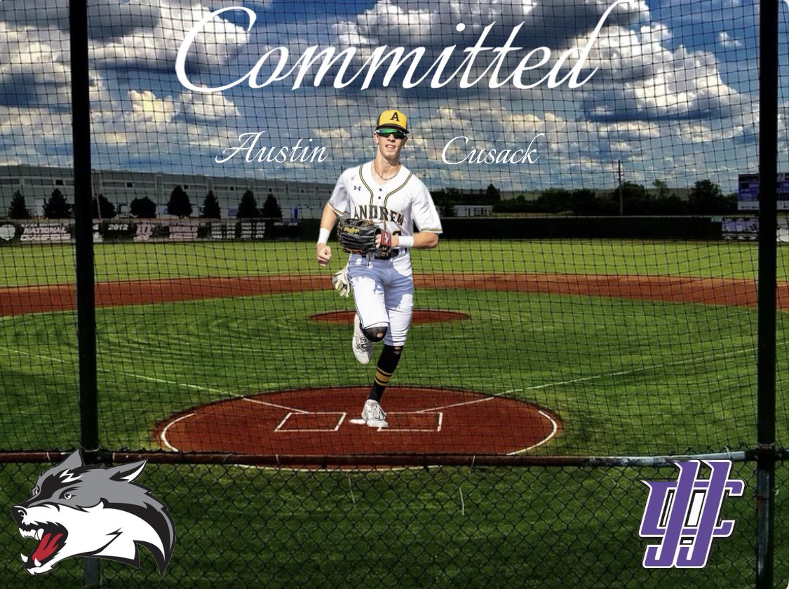 Austin Cusack (@austincusack14) on Twitter photo I am extremely excited to announce my commitment to Joliet Junior College. I would like to thank my family, friends and all my coaches from TP Bulldogs, LW Vipers, and Andrew to get me to this point in my baseball career!! <a href="/JJCbaseball/">JJC Wolves Baseball</a> <a href="/tboltbaseball/">VJA Baseball</a> <a href="/lwvipers/">LW Vipers Baseball and Softball Academy</a> <a href="/BulldogsTinley/">Tinley Park Bulldogs Baseball & Softball</a> I am extremely excited to announce my commitment to Joliet Junior College. I would like to thank my family, friends and all my coaches from TP Bulldogs, LW Vipers, and Andrew to get me to this point in my baseball career!! <a href="/JJCbaseball/">JJC Wolves Baseball</a> <a href="/tboltbaseball/">VJA Baseball</a> <a href="/lwvipers/">LW Vipers Baseball and Softball Academy</a> <a href="/BulldogsTinley/">Tinley Park Bulldogs Baseball & Softball</a>