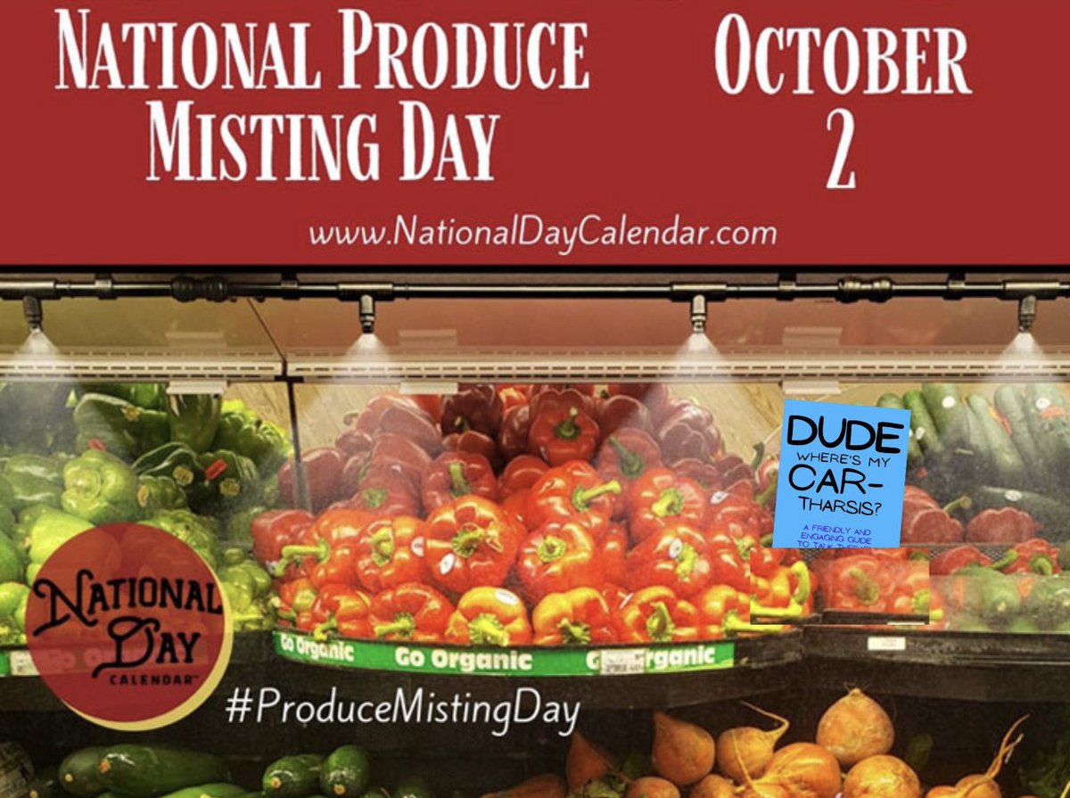 pbstarkok's tweet image. Happy National Produce Misting Day! Today we appreciate how #misting keeps our produce crisp, hydrated, and nutrient dense. To celebrate, we're giving away free copies of #DWMC at all @Albertsons and @WholeFoods locations. Grab a copy while you grab your romaine!