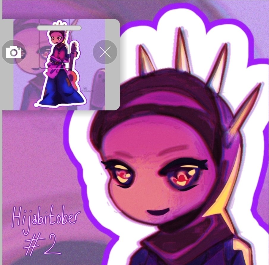 Hijabitober 2024 days 1 and 2 !! Inspired by the CuteGirlTober prompts 1 and 2: Coquette and Punk !