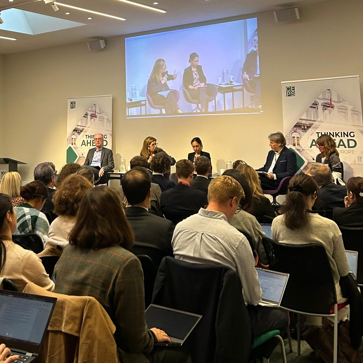 Netherlands at the EU (@nlateu) on Twitter photo 💭 In light of future #MFF discussions, how can Cohesion Policy resources be optimised for efficiency and effectiveness?
📝 Plenty of insights emerged during a panel on the recent <a href="/CEPS_thinktank/">CEPS ThinkTank</a> paper on #CohesionPolicy.
🔗 Read more: bit.ly/3BCa9OJ 💭 In light of future #MFF discussions, how can Cohesion Policy resources be optimised for efficiency and effectiveness?
📝 Plenty of insights emerged during a panel on the recent <a href="/CEPS_thinktank/">CEPS ThinkTank</a> paper on #CohesionPolicy.
🔗 Read more: bit.ly/3BCa9OJ