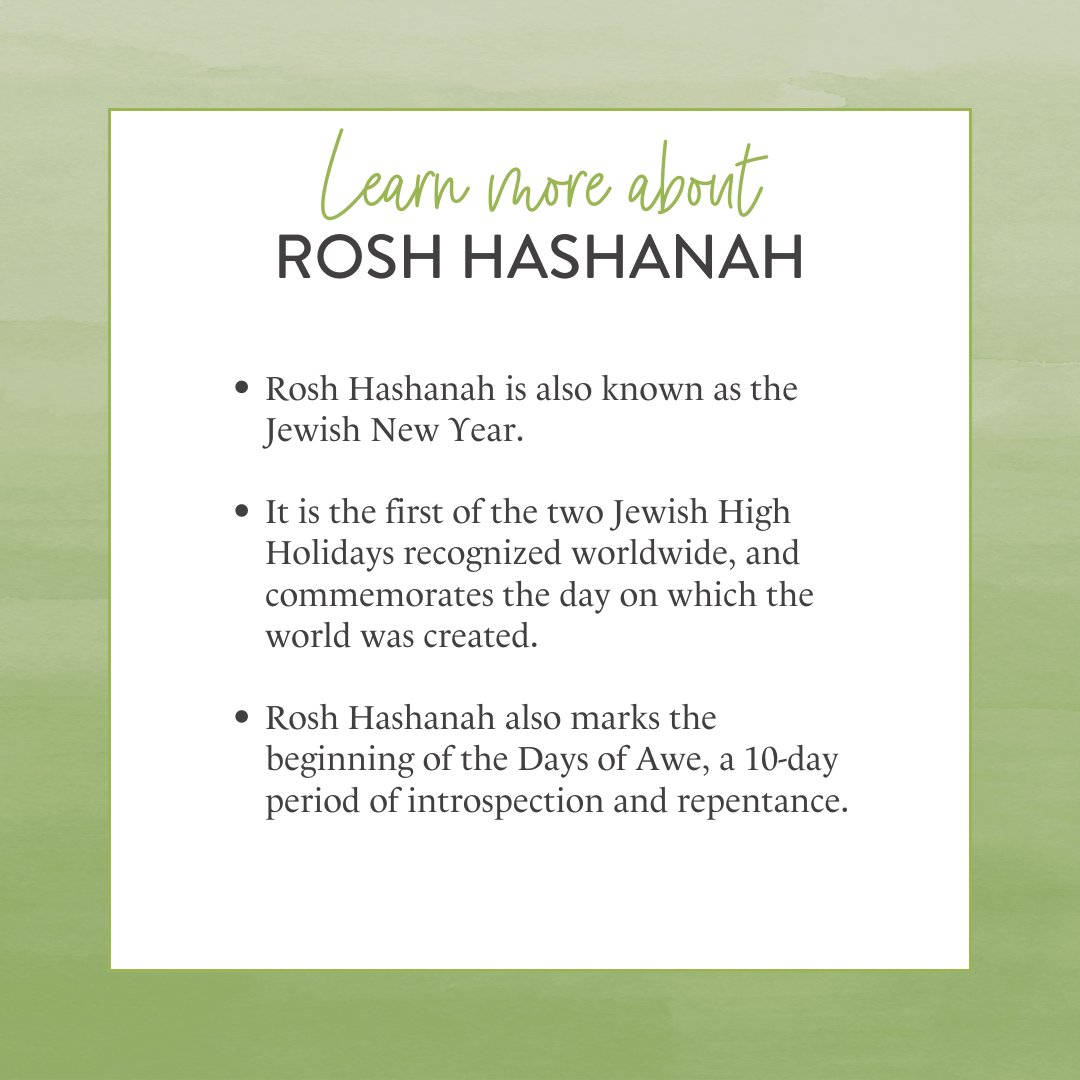 Shana Tova to all our sisters celebrating Rosh Hashanah this weekend! We wish you and your loved ones a happy and prosperous new year.