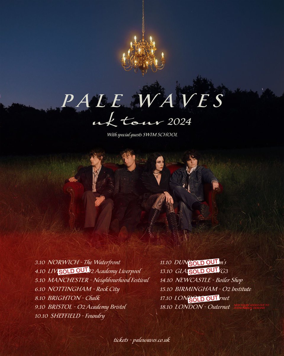 PALE WAVES tweet media