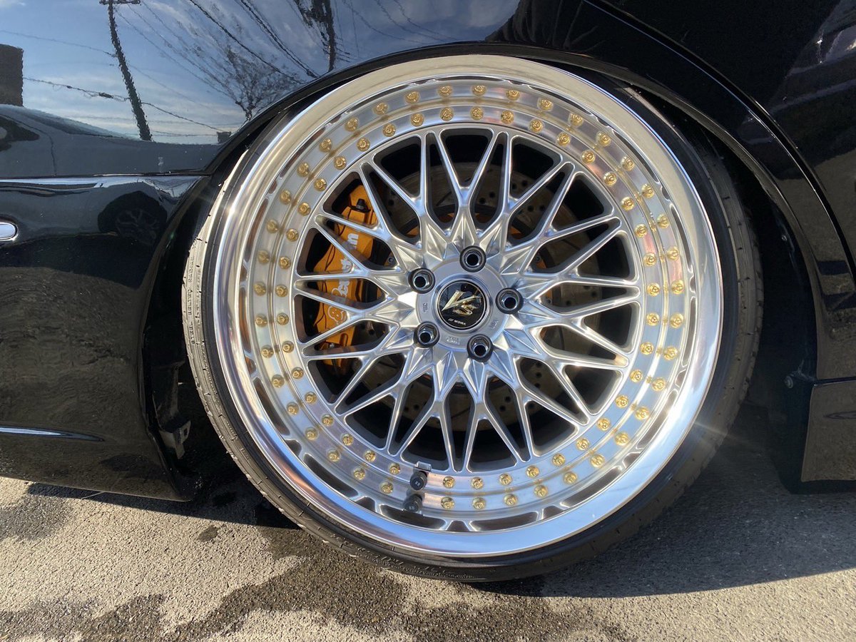 hyphen0125's tweet photo. #ホイール売ります 

work VS-XV 19インチ
114.3/5
9.5j+2 0ディスク
11j-4 0ディスクシルキリッチシルバー
ゴールドピアスタイヤサイズ
215/35R19 ナンカン ns-2
245/35R19 ナンカンns-2
郵送の場合は着払いになります。
直接引き取り可能
気になる方はDMお願いします。 https://t.co/PFg58QsrcQ