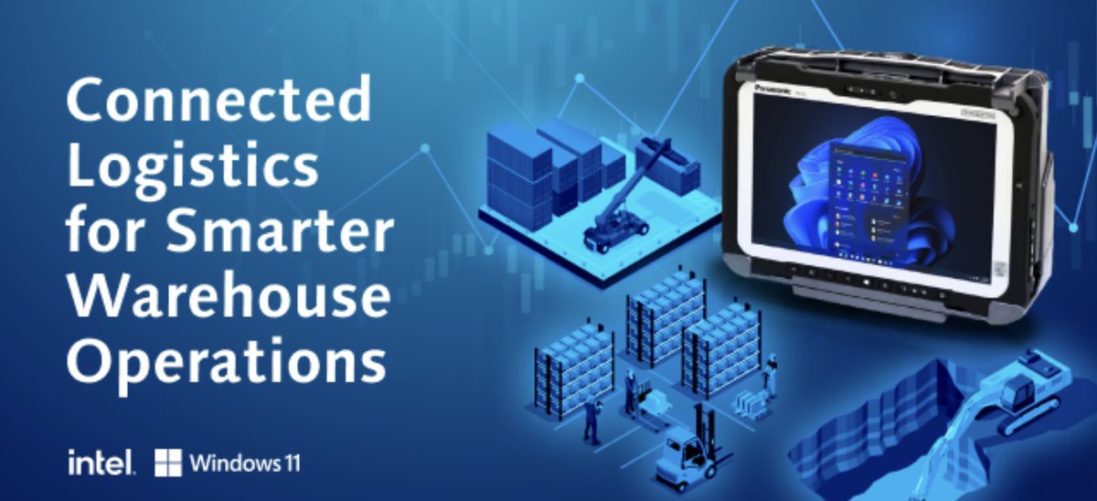 LogHandling's tweet image. Make your material handling and warehouse operations more efficient with Panasonic. Connected Logistics for Smarter Warehouse Operations. mvnt.us/m2426029 #Warehouse #ToughBook #MobileComputing #RuggedDevice #MaterialHandling