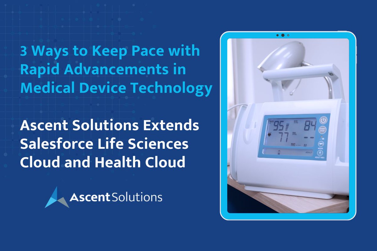 [New Blog Alert 🖊] See how cloud ERP helps manufacturers and distributors streamline inventory management, asset tracking, and enhance the patient experience: ascenterp.com/extend-salesfo…

#ERP #CloudERP #healthcare #lifesciences #Salesforce #FDA #medtech