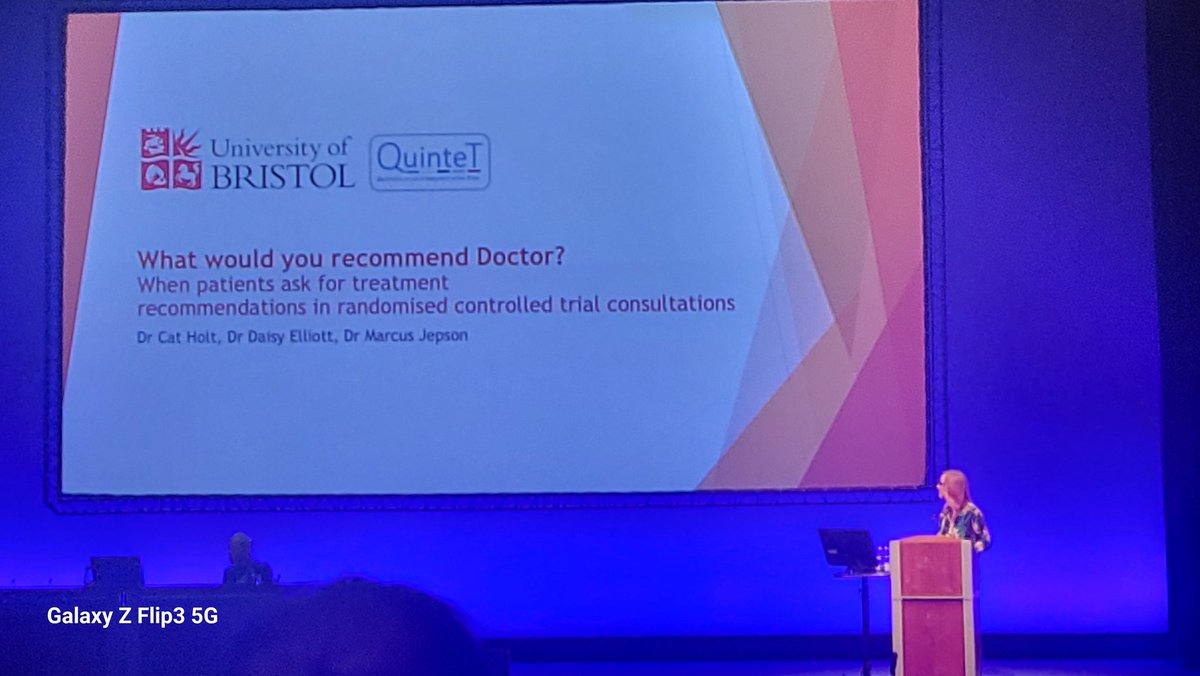 "What would you do, doctor?" <a href="/catrholt/">Cat Holt</a> gives us a taster of conversation analysis to unpack the difficulties of addressing this Q in recruitment encounters. Recommendation: lead with a balanced overview of the trial, and emphasis there is no superior option from the outset.