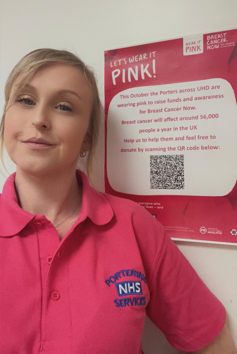 UHD Portering Department (@uhd_porters) on Twitter photo Here's Mel looking lovely in Pink.
Don't forget to donate: justgiving.com/page/amanda-teโฆ
#BreastCancerAwarenessMonth <a href="/BreastCancerNow/">Breast Cancer Now</a> <a href="/UHD_NHS/">University Hospitals Dorset NHS Foundation Trust</a> #TeamUHD Here's Mel looking lovely in Pink.
Don't forget to donate: justgiving.com/page/amanda-teโฆ
#BreastCancerAwarenessMonth <a href="/BreastCancerNow/">Breast Cancer Now</a> <a href="/UHD_NHS/">University Hospitals Dorset NHS Foundation Trust</a> #TeamUHD