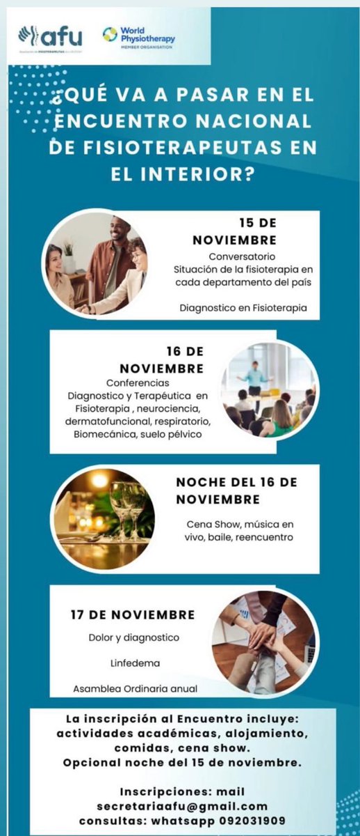 Asoc.Fisiot.Uruguay (@afu_uruguay) on Twitter photo 