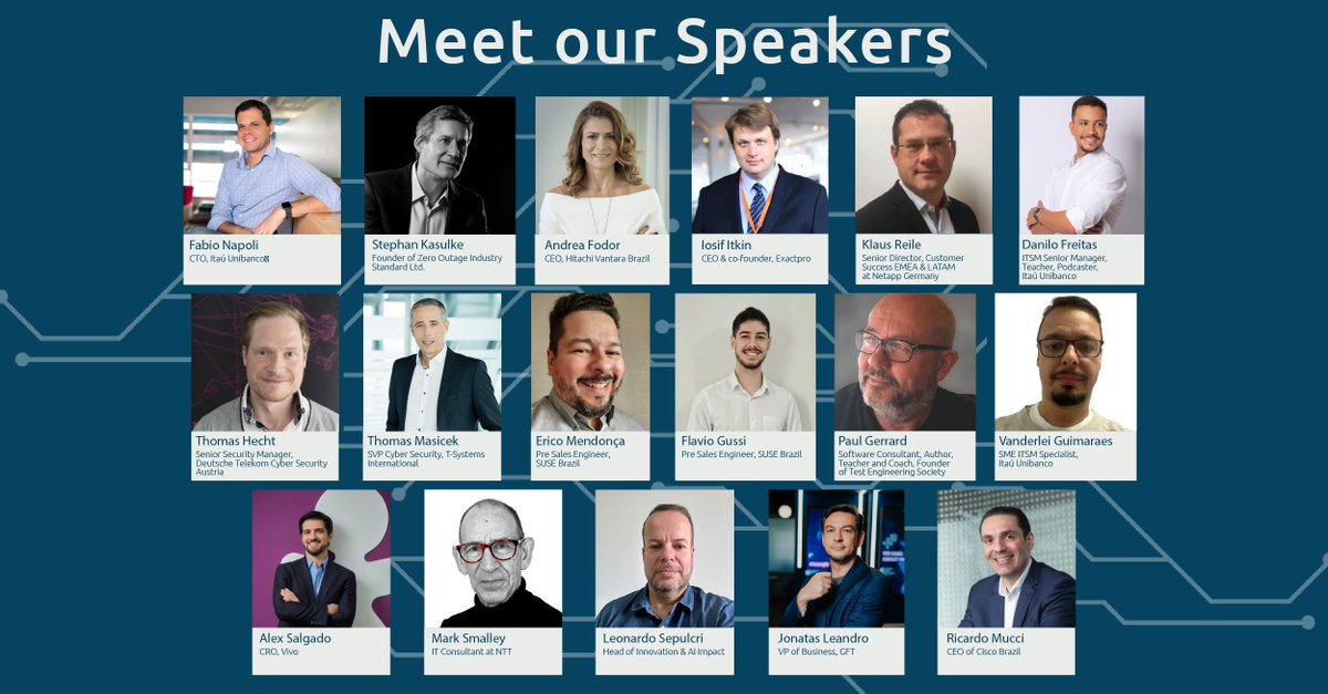🚀 Discover the distinguished speakers for the ZOIS Executive Summit 2024, organized in collaboration with Itaú Unibanco Unibanco, bringing together visionary leaders to shape the future of IT quality. 
#ZeroOutage #ITQuality #ZOISExecutiveSummit
summit-zois.com