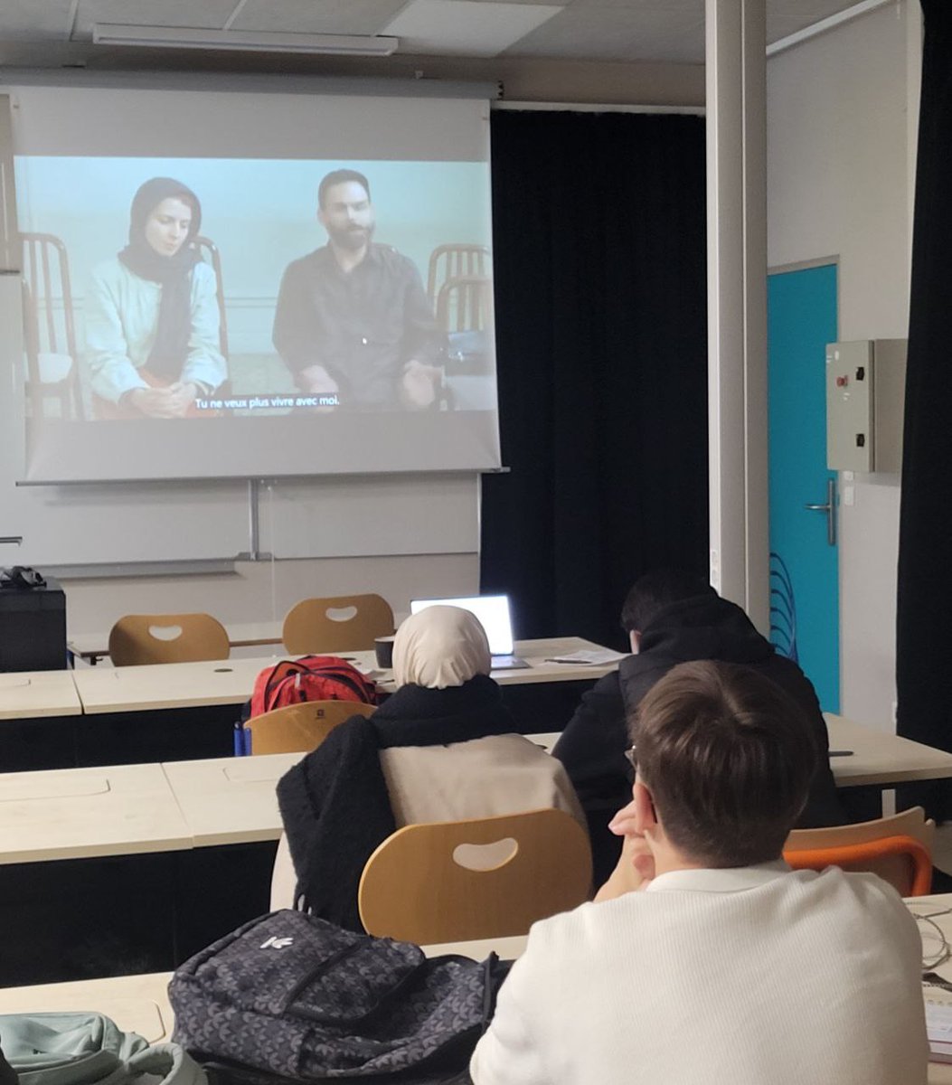 Reprise de mes cours du cinéma iranien comme une ouverture culturelle pour nos étudiants de première année de BUT MMI dans le cadre du module LV2 au département <a href="/MMISarcelles/">MMISarcelles</a>  à l'IUT de Cergy-Pontoise de <a href="/UniversiteCergy/">CY Cergy Paris Université</a>. Where else?
#cinémairanien