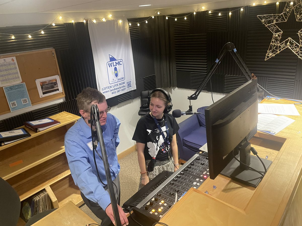 jimpanza1's tweet photo. @WLMCRadio I enjoyed being back at WLMC as one of the founders of the station. On family weekend I was able to get back on the station to discuss the station history and just cohost. Had one of the best times of my life.  Here are some pictures: https://t.co/oYJ4Vms58m