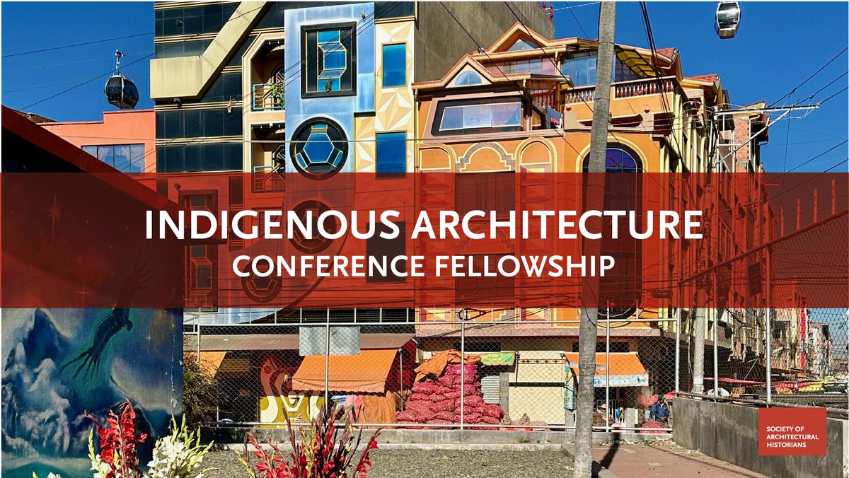 SAH1365's tweet photo. Applications are open for the 2025 Indigenous Architecture Annual Conference Fellowship, supporting event travel for researchers of all levels whose work focuses on Indigenous architecture anywhere in the world.

Full details: https://t.co/rn414fMrc3 https://t.co/IR0tIgFj18