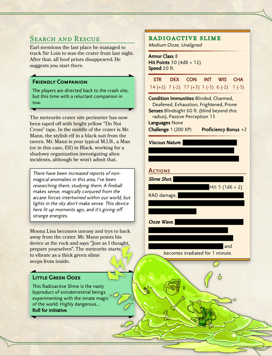 Jackaphobia's tweet image. Tired of AI-ridden #TTRPG projects? Then make sure you support @Kickstarter projects which uses real artists and writers to handcraft stories and experiences for you and your players!

Totally unrelated... Invaders from Beyond is a #DnD one-shot adventure on Kickstarter, bring…