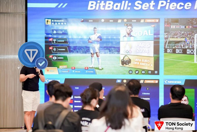 BitBall Showcases at TON Builders Day HK