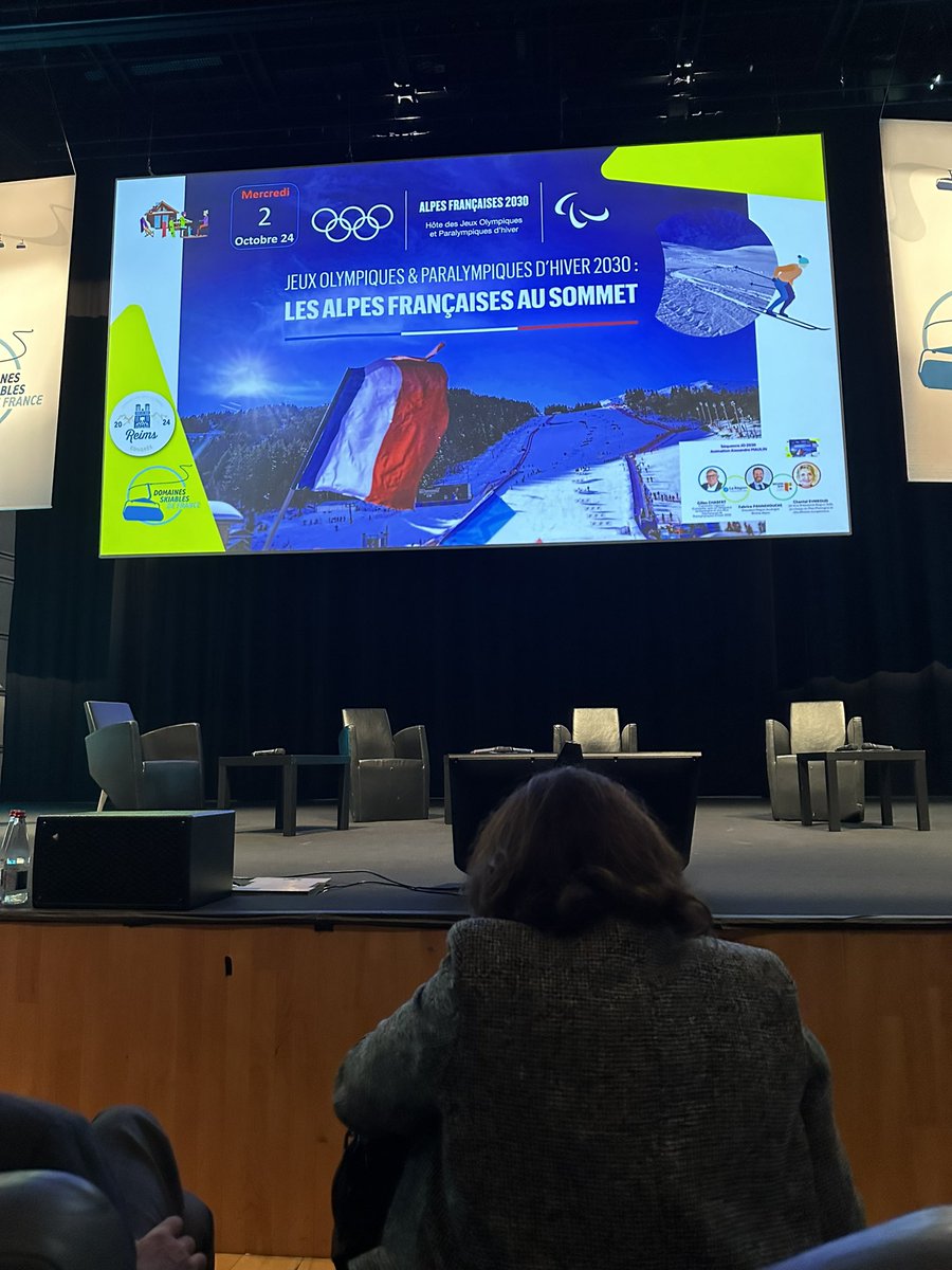 Au congrès de <a href="/DSkiables/">Domaines Skiables</a>, La Ministre déléguée en charge de l’économie du tourisme Marina Ferrari nous annonce que le Premier Ministre <a href="/MichelBarnier/">Michel Barnier</a> a signé ce jour le lettre de garantie financière de l’état au #CIO pour les #JO2030