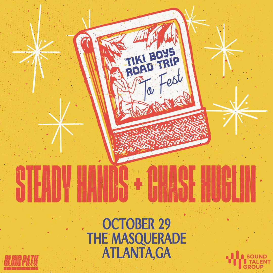 📣 JUST ANNOUNCED!
⚡️ @steadyhandsSC 🤝 @chasehuglin
📆 10/29 in Purgatory
🎫 ON SALE NOW
🔗 bit.ly/steady-chase-1…