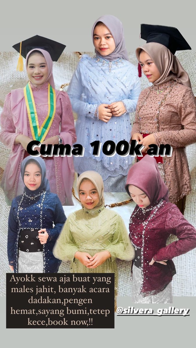 yuliaaafitriii's tweet photo. @hrdbacot Halo mincoot aku buka penyewaan kebaya wisuda di daerah bukittinggi Sumatra barat, biar  adik2 masih bisa tampil cantik tanpa menguras kantong. https://t.co/esUo2Zo442